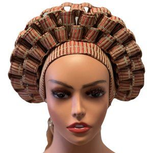 African Autogele ll Ready-to-wear headwrap ll African dresses